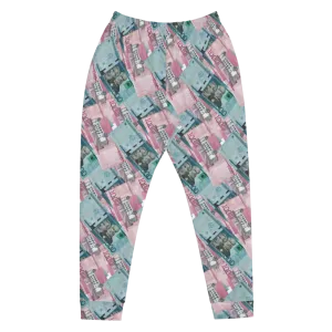 1000 y 2000 Dominican Pesos All-Over Print Men's Sweatpants Joggers