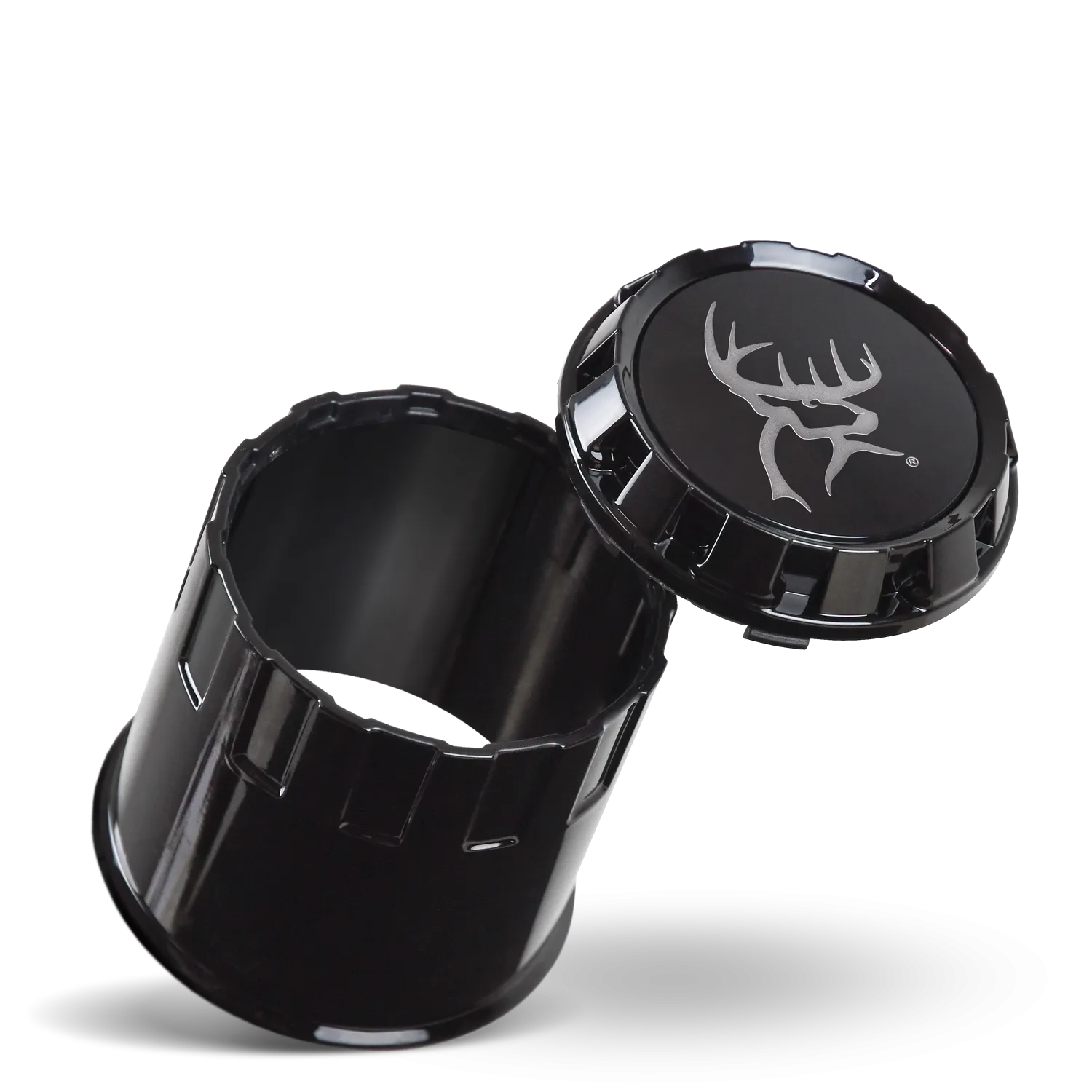 14" x 5-1/2" | CANYON ALUMINUM TRAILER WHEEL | 5 on 4-1/2 | Gloss Black Milled Edges
