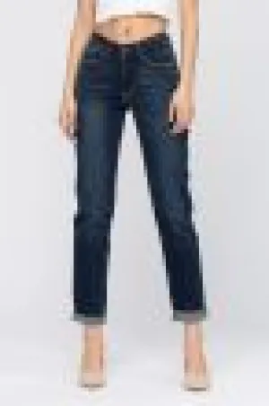 30 INSEAM UNCUFFED TAPERED SLIM FIT