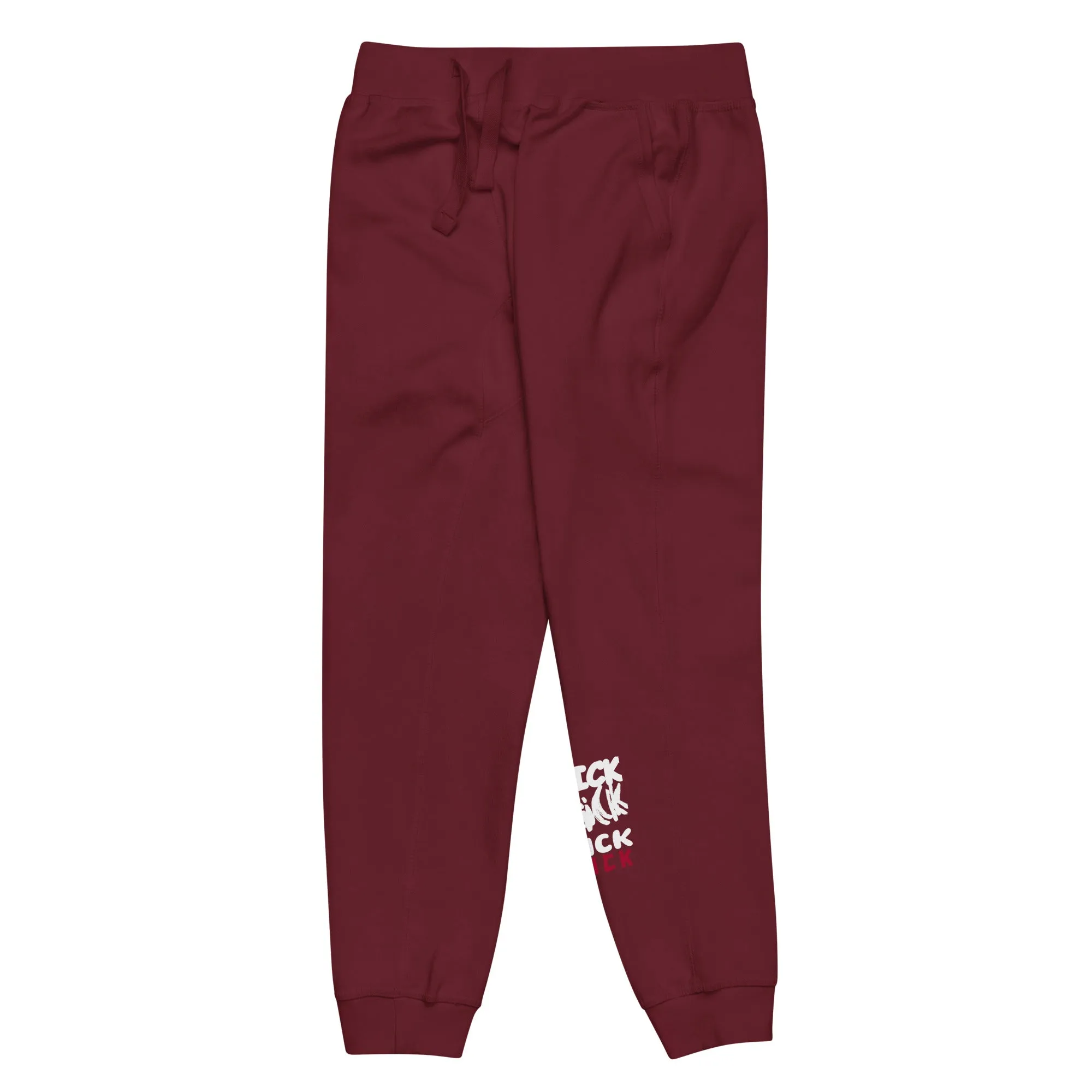 4 Font - Maroon - Sweatpants