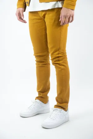621 Color Twill Skinny Pants - Timber