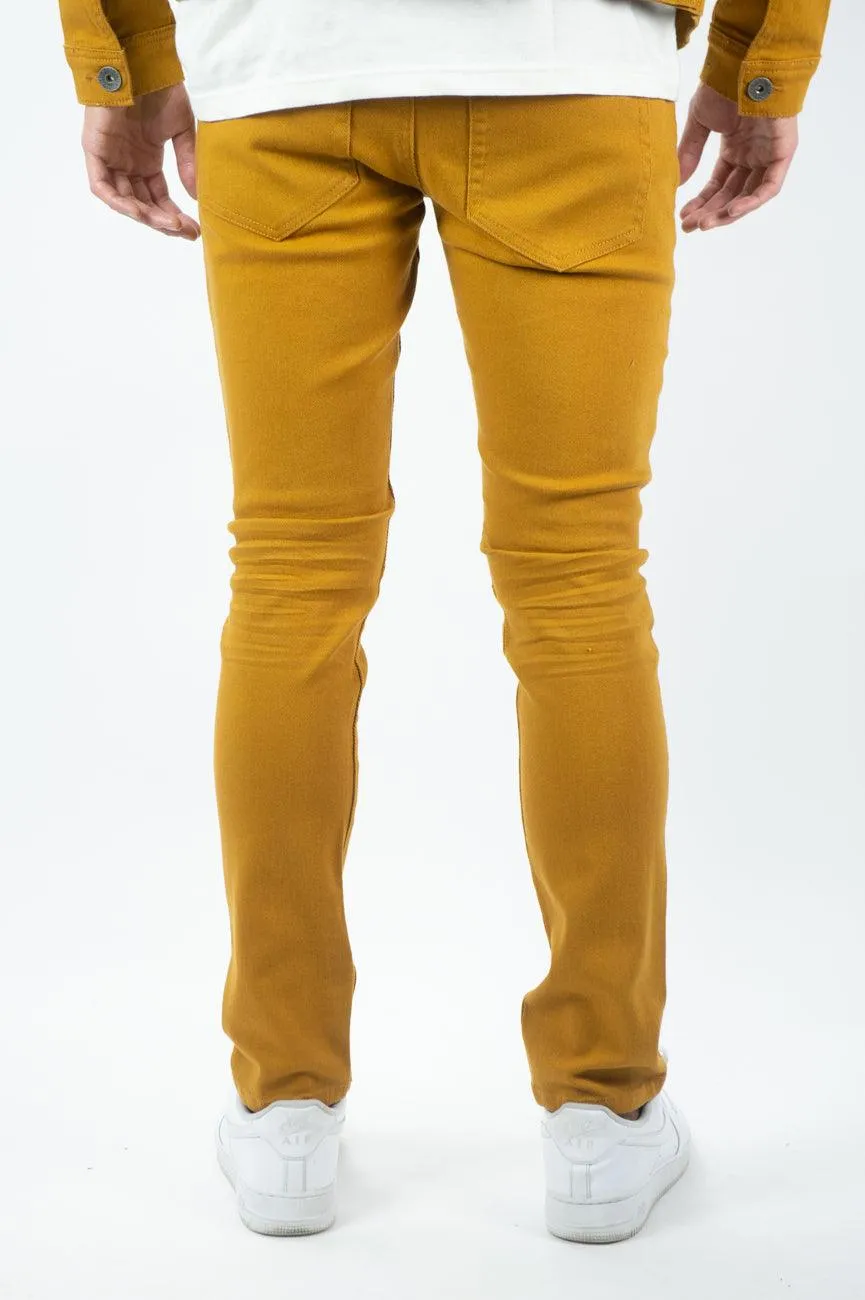 621 Color Twill Skinny Pants - Timber