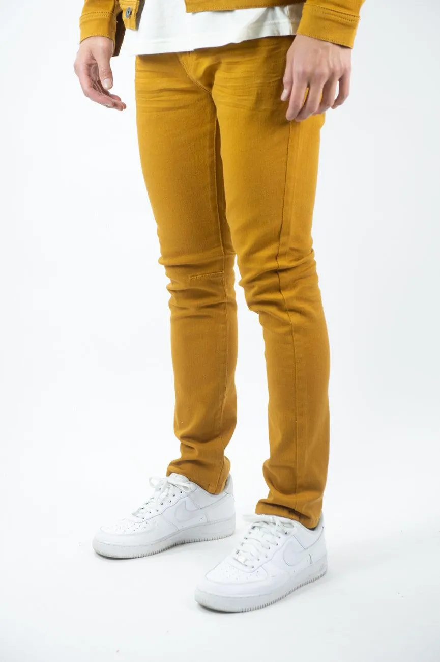 621 Color Twill Skinny Pants - Timber