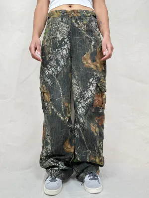 90's Realtree Camo Vintage Cargo Pants Size 30x32