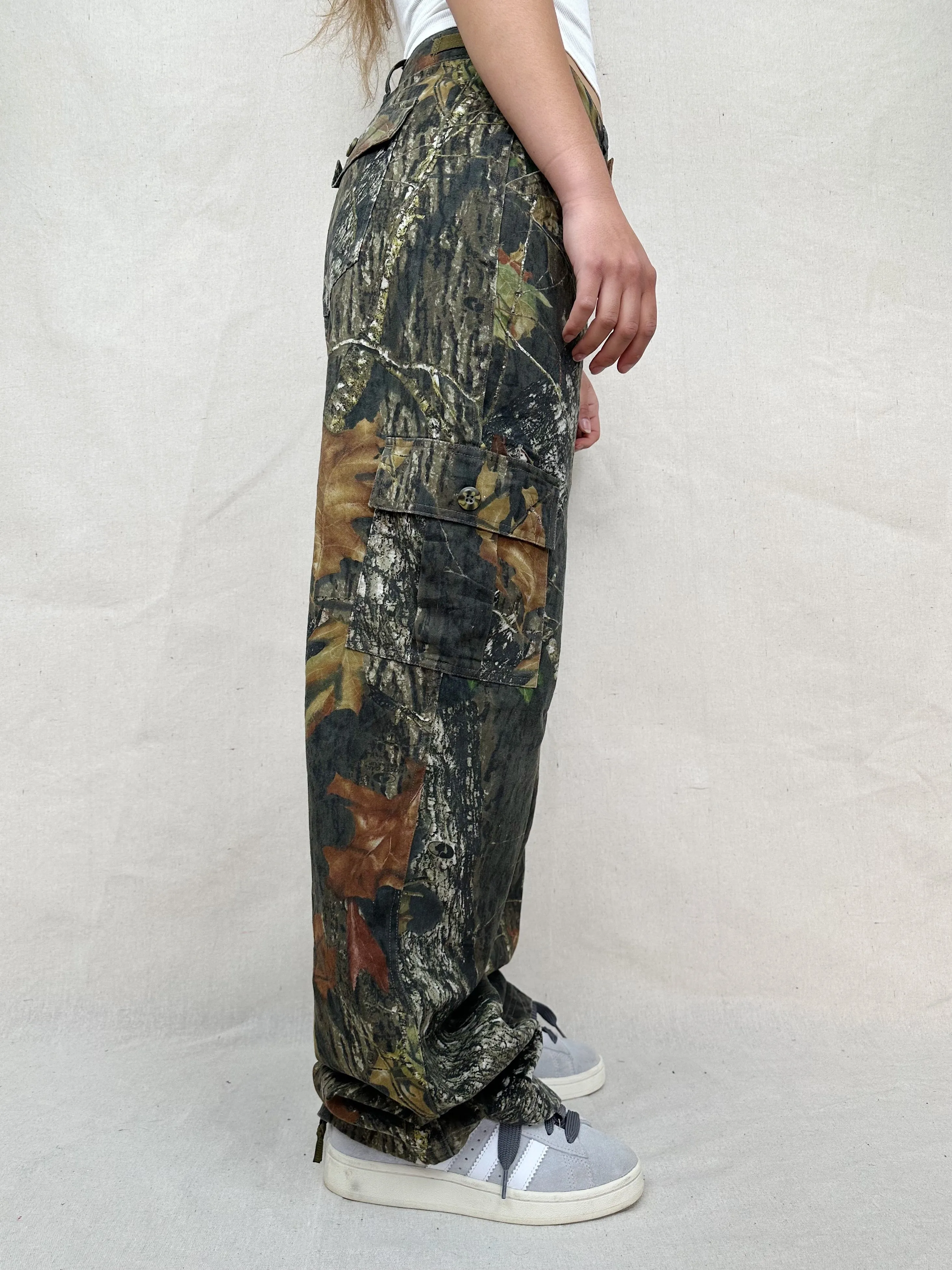 90's Realtree Camo Vintage Cargo Pants Size 30x32