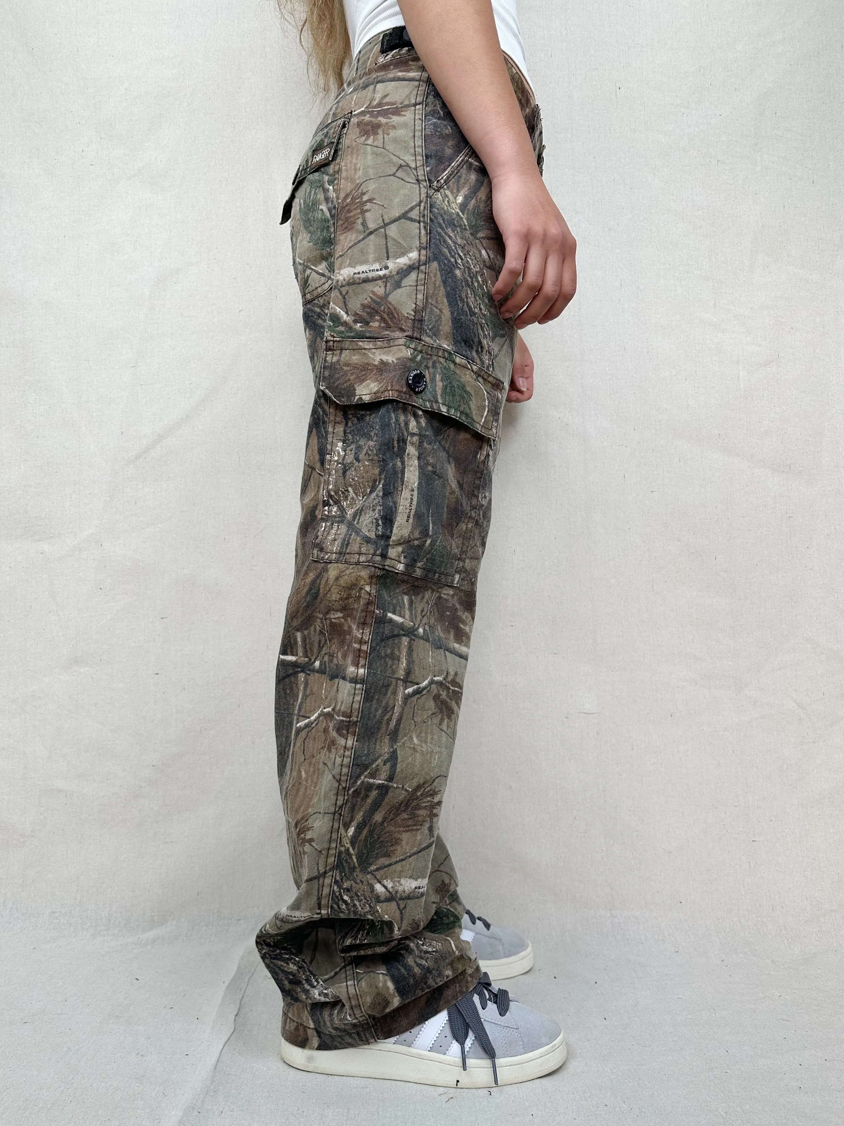 90's Realtree Camo Vintage Cargo Pants Size 31x33