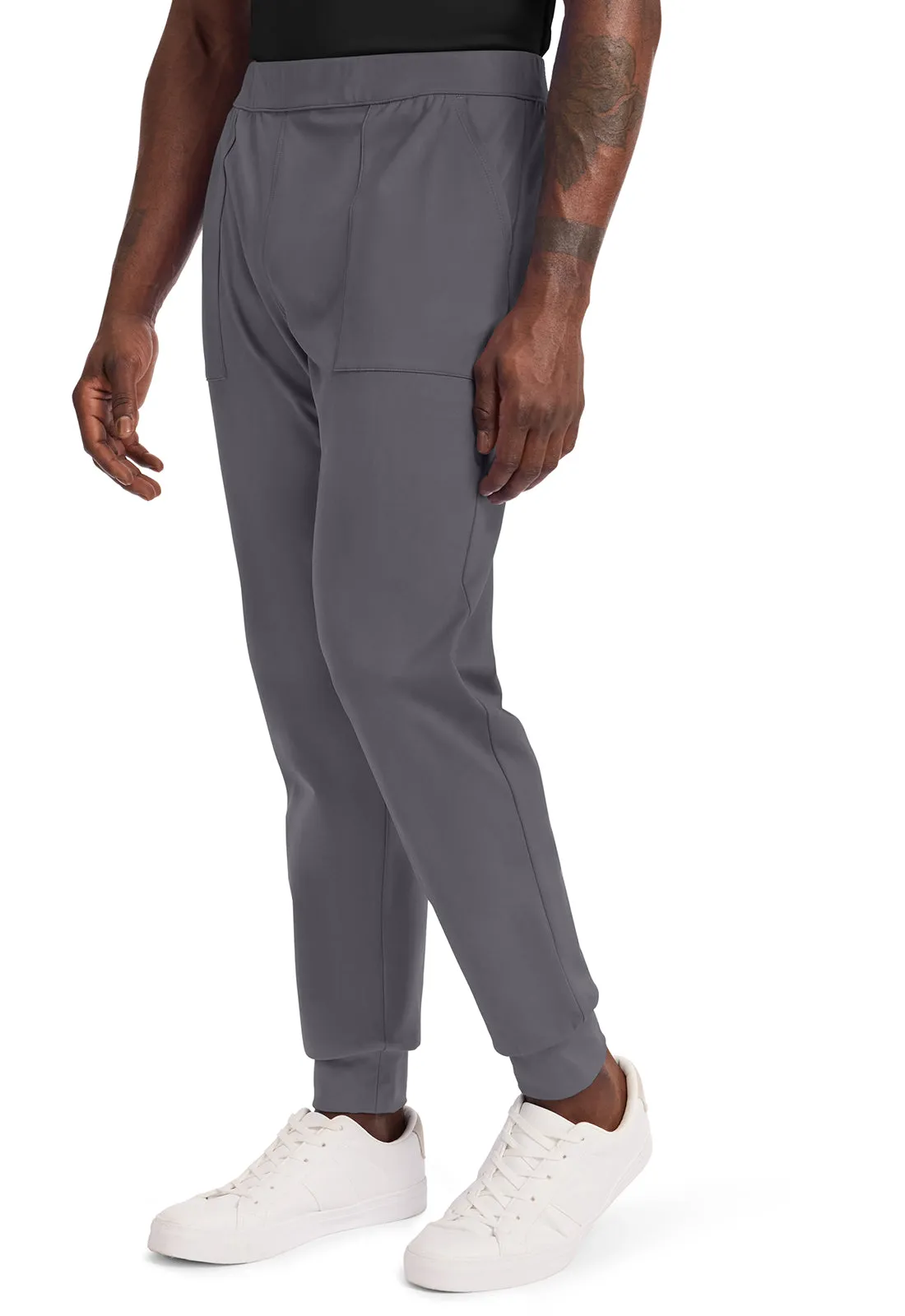 Achieve CK034 Men's Pull-on Jogger Pants Pewter