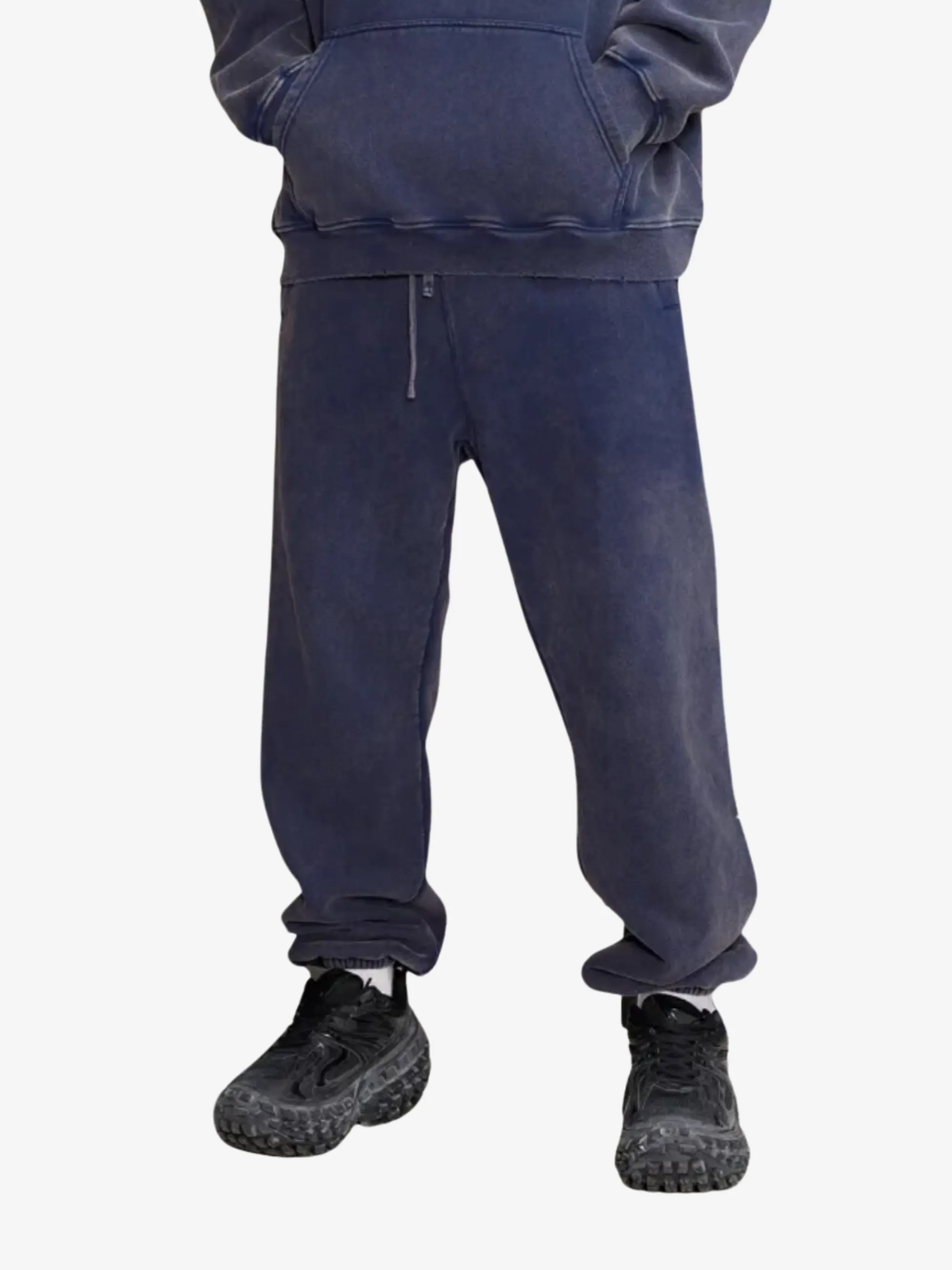 ACID WASH ESSENTIAL SWEAT PANTS