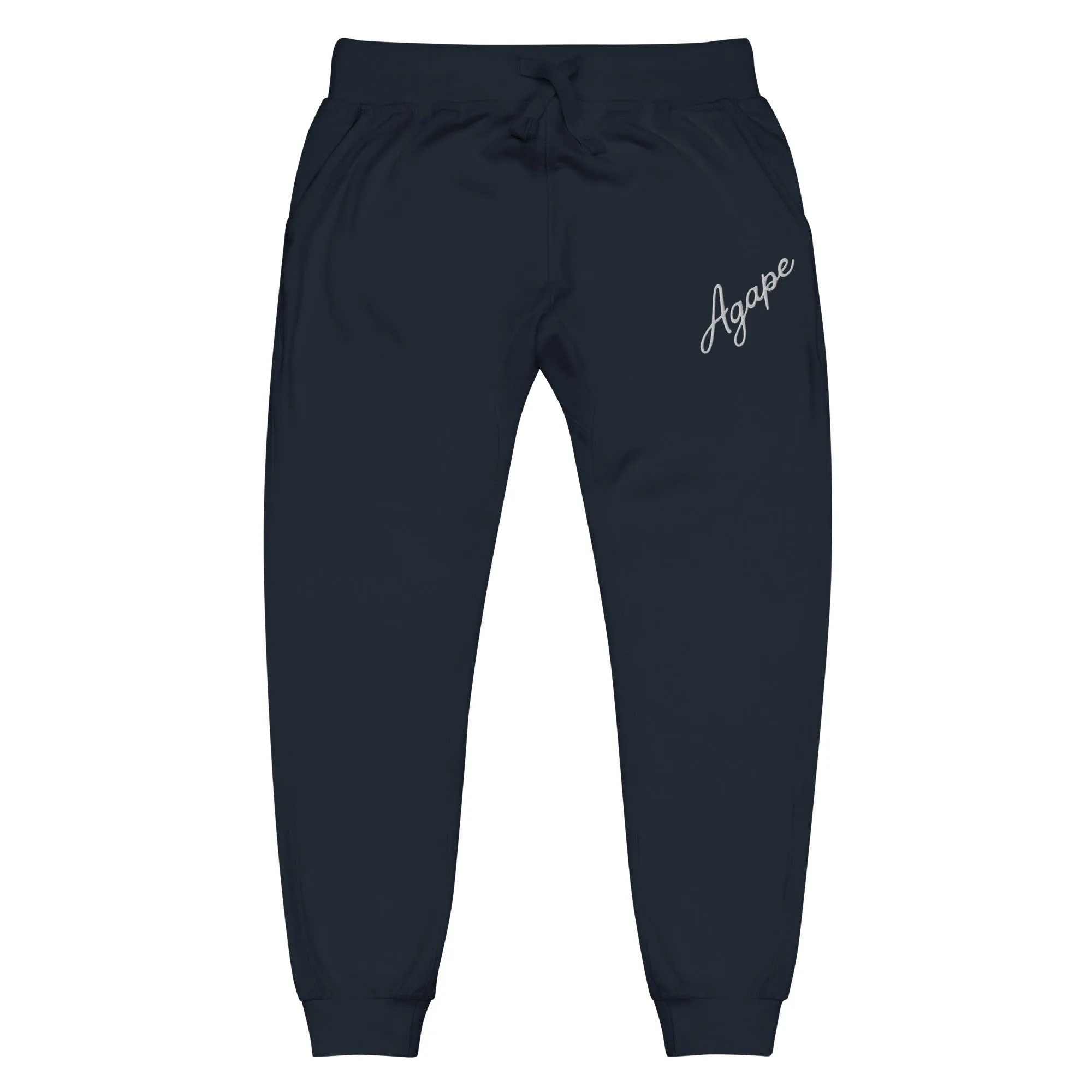 Agape Signature Embroidered Sweatpants