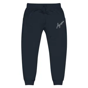 Agape Signature Embroidered Sweatpants