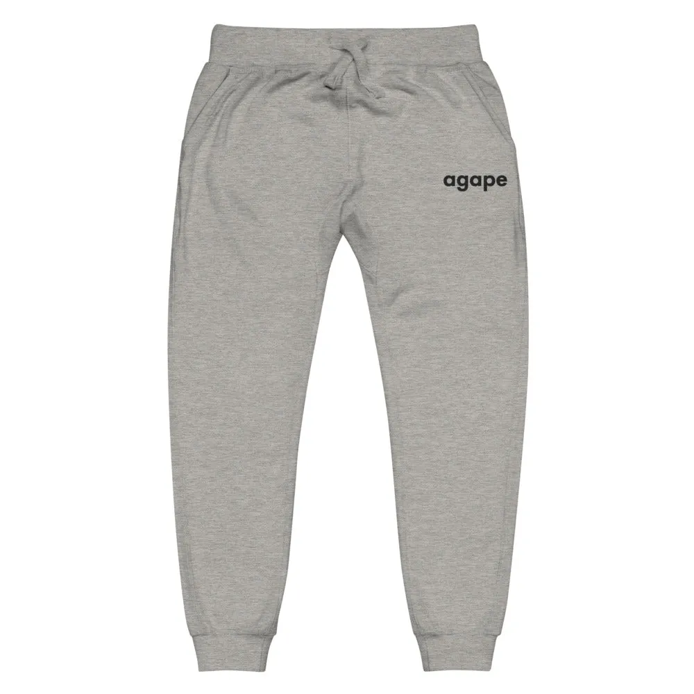 Agape Unisex Fleece Sweatpants