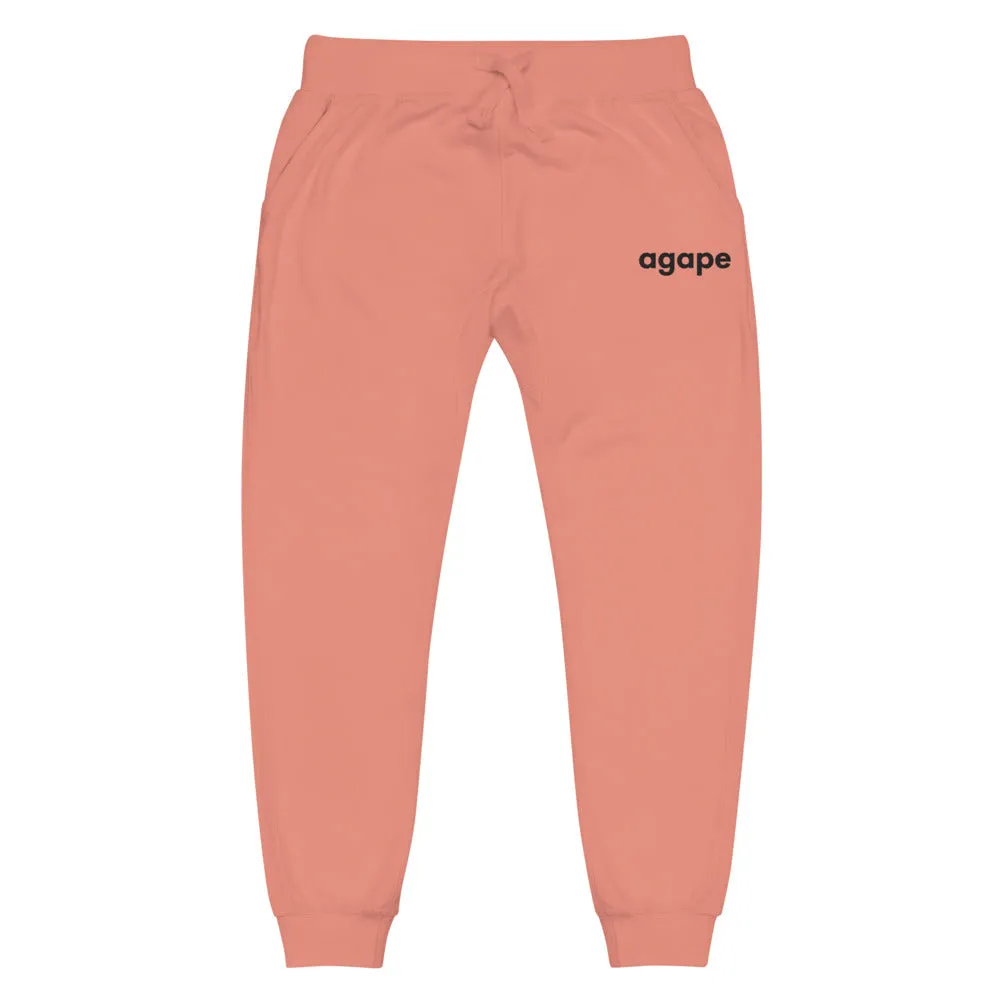 Agape Unisex Fleece Sweatpants
