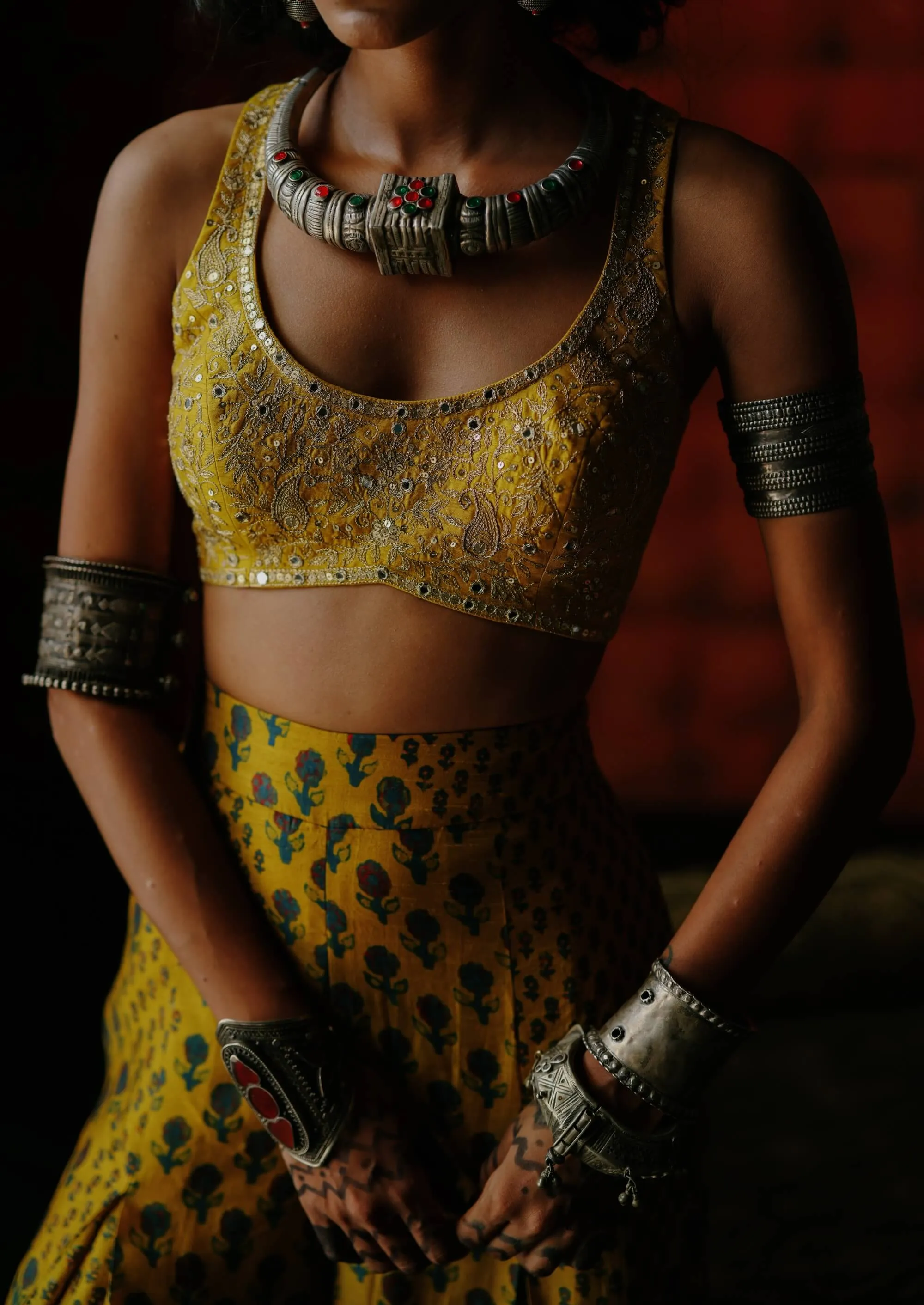 Amber crop top and pants