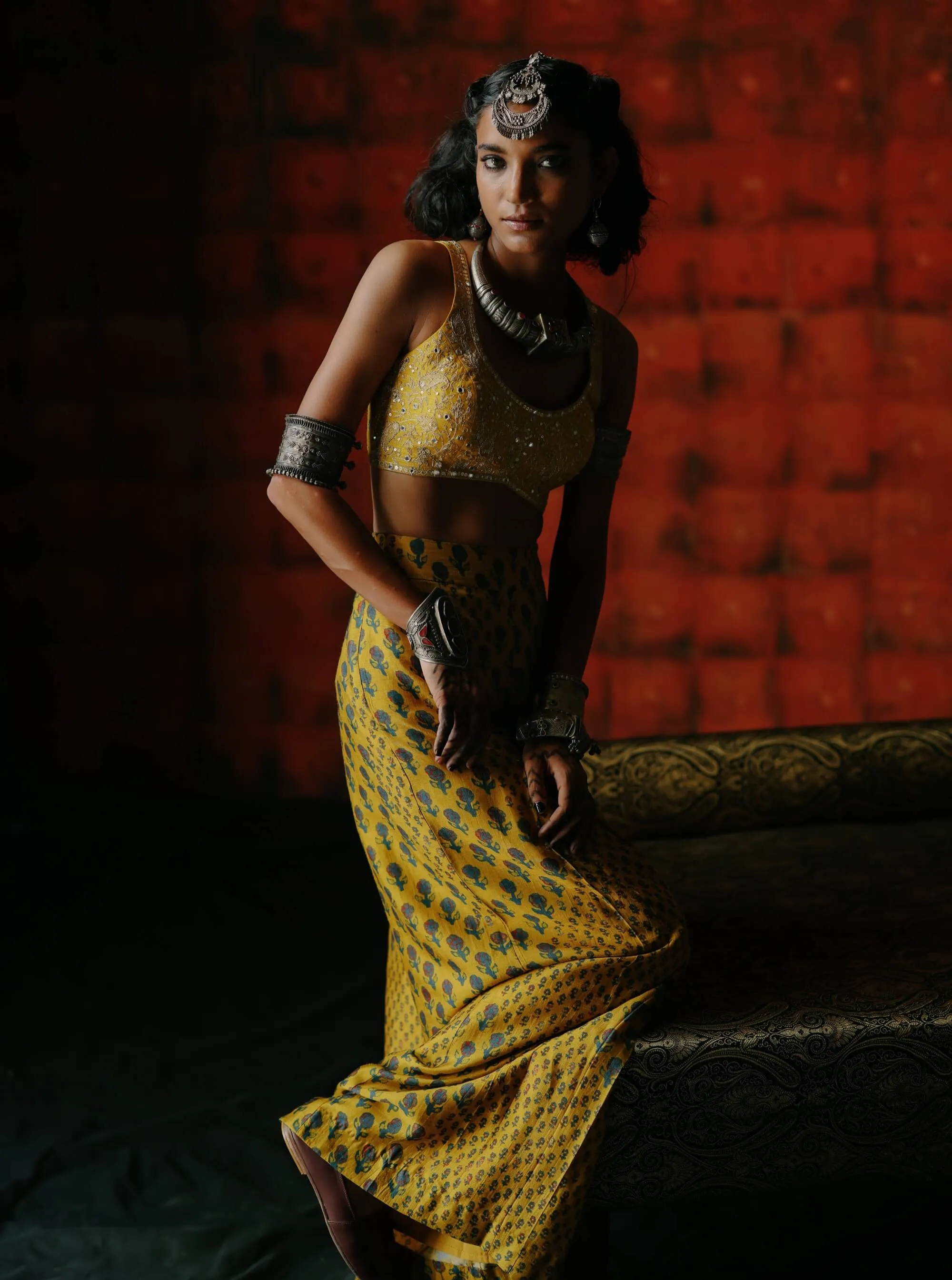 Amber crop top and pants