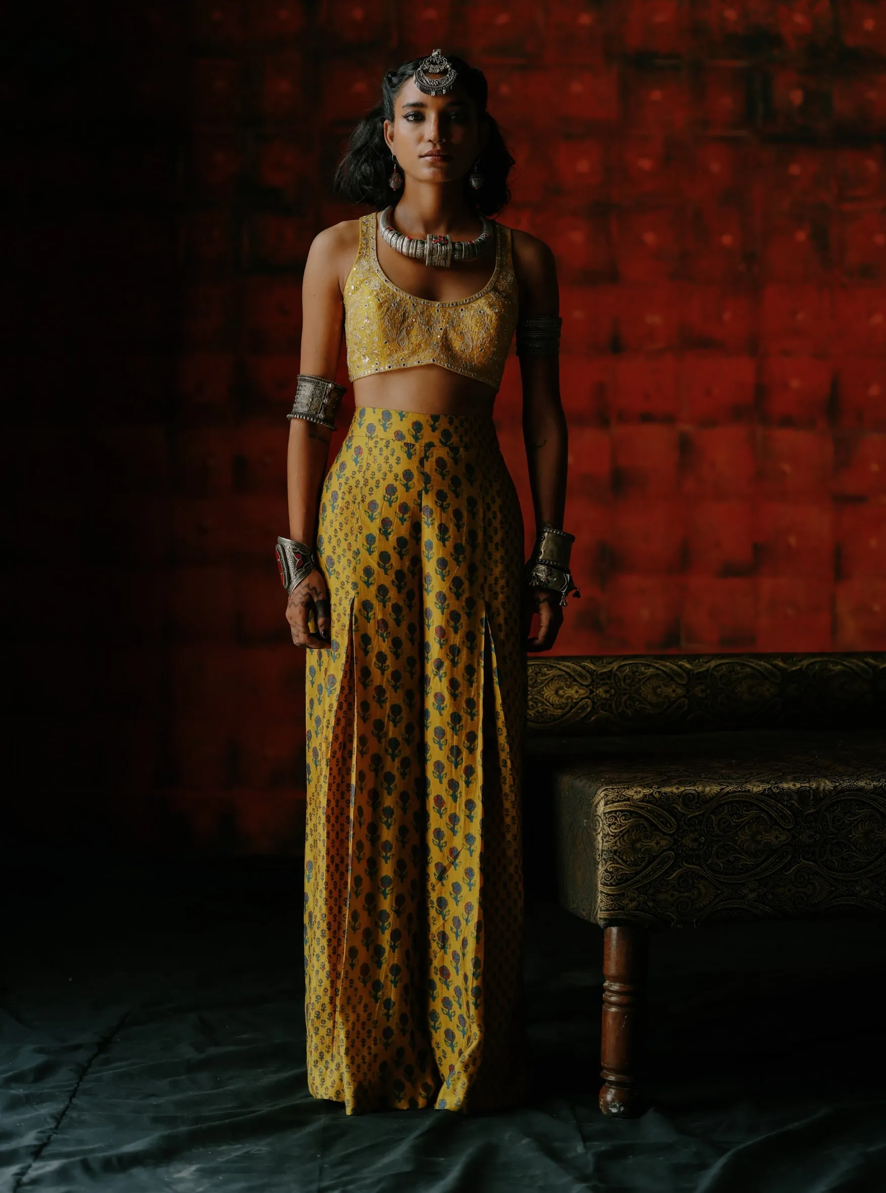 Amber crop top and pants