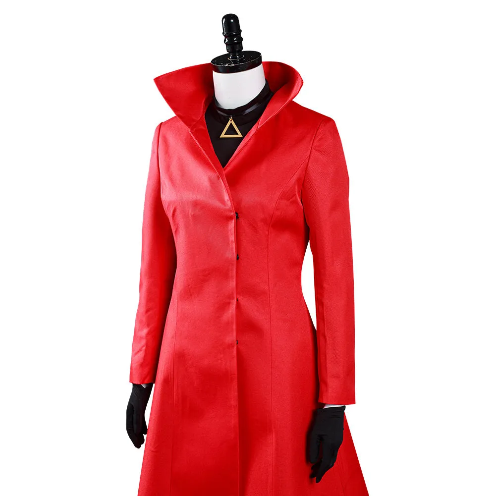 Anime Carmen Sandiego Halloween Carnival Suit Carmen Cosplay Costume Outfits
