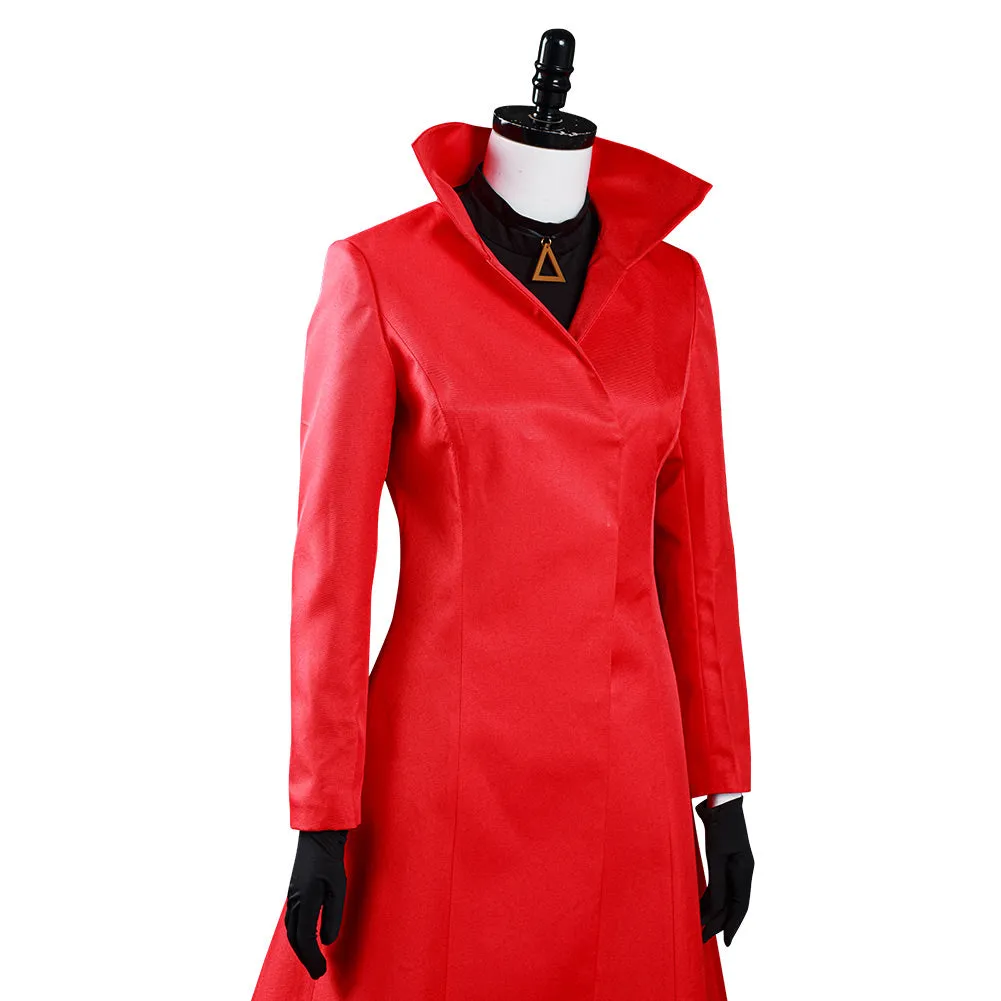 Anime Carmen Sandiego Halloween Carnival Suit Carmen Cosplay Costume Outfits