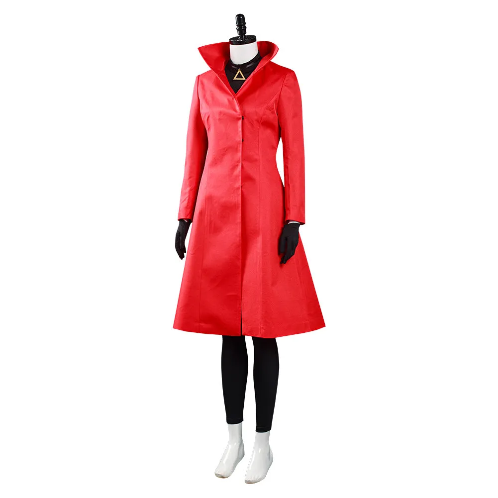 Anime Carmen Sandiego Halloween Carnival Suit Carmen Cosplay Costume Outfits