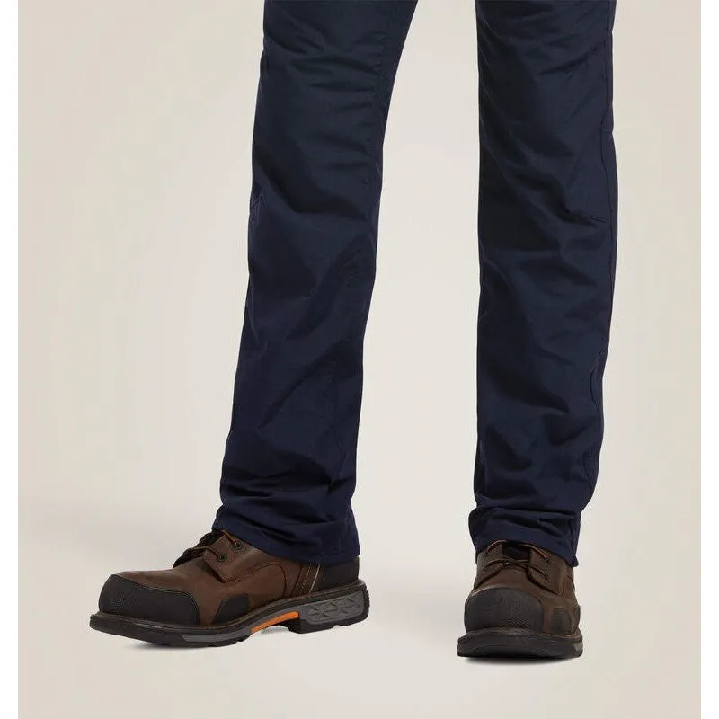 Ariat Men's Flame Resistant M5 DuraLight Ripstop Stackable Leg Pant Navy - 10039284