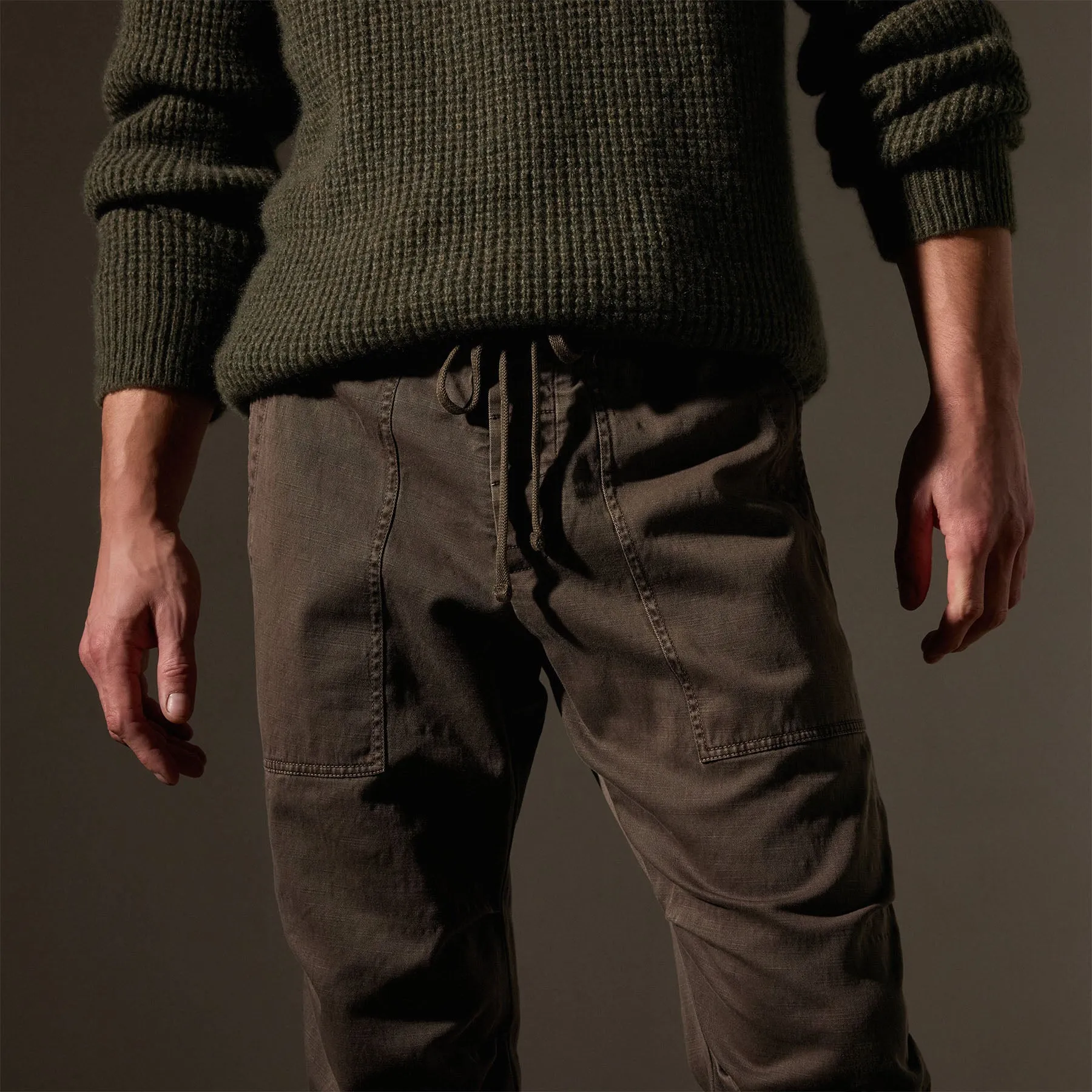 Army Cotton Slub Utility Pant - Loam Pigment
