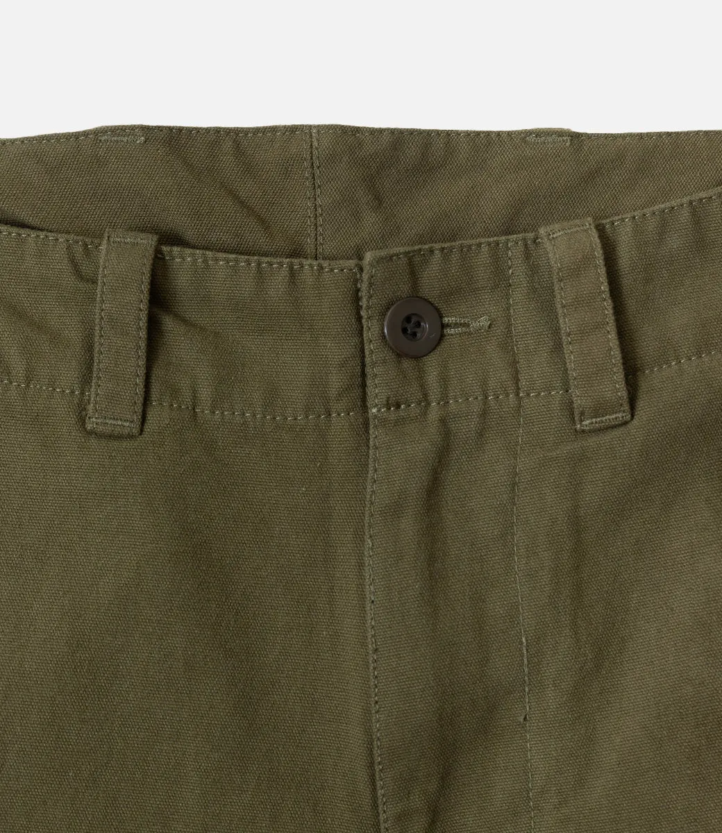 Army Twill Duck Cargo Pants Khaki