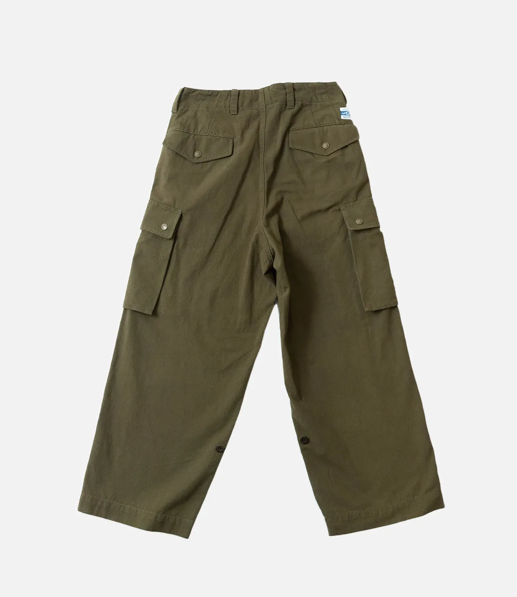 Army Twill Duck Cargo Pants Khaki