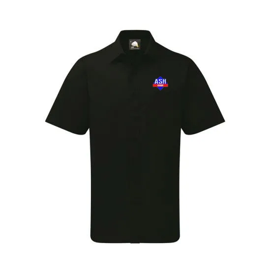 ASH Short Sleeve Tailored Fit Oxford Shirt