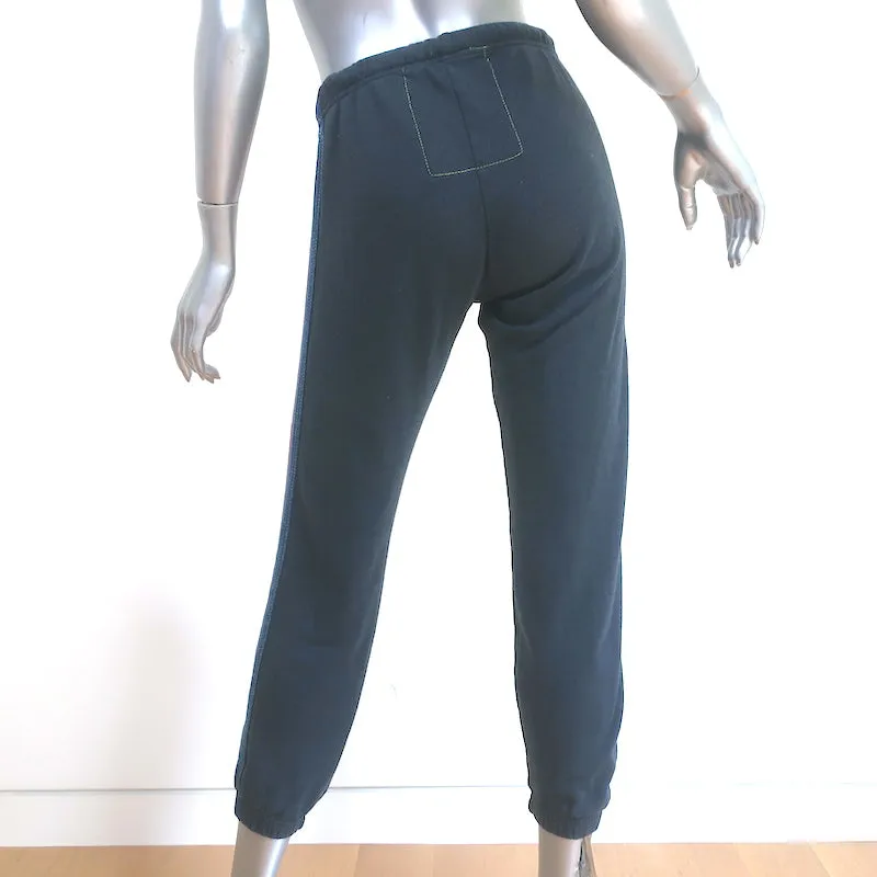Aviator Nation 5 Stripe Sweatpants Charcoal Size Extra Small