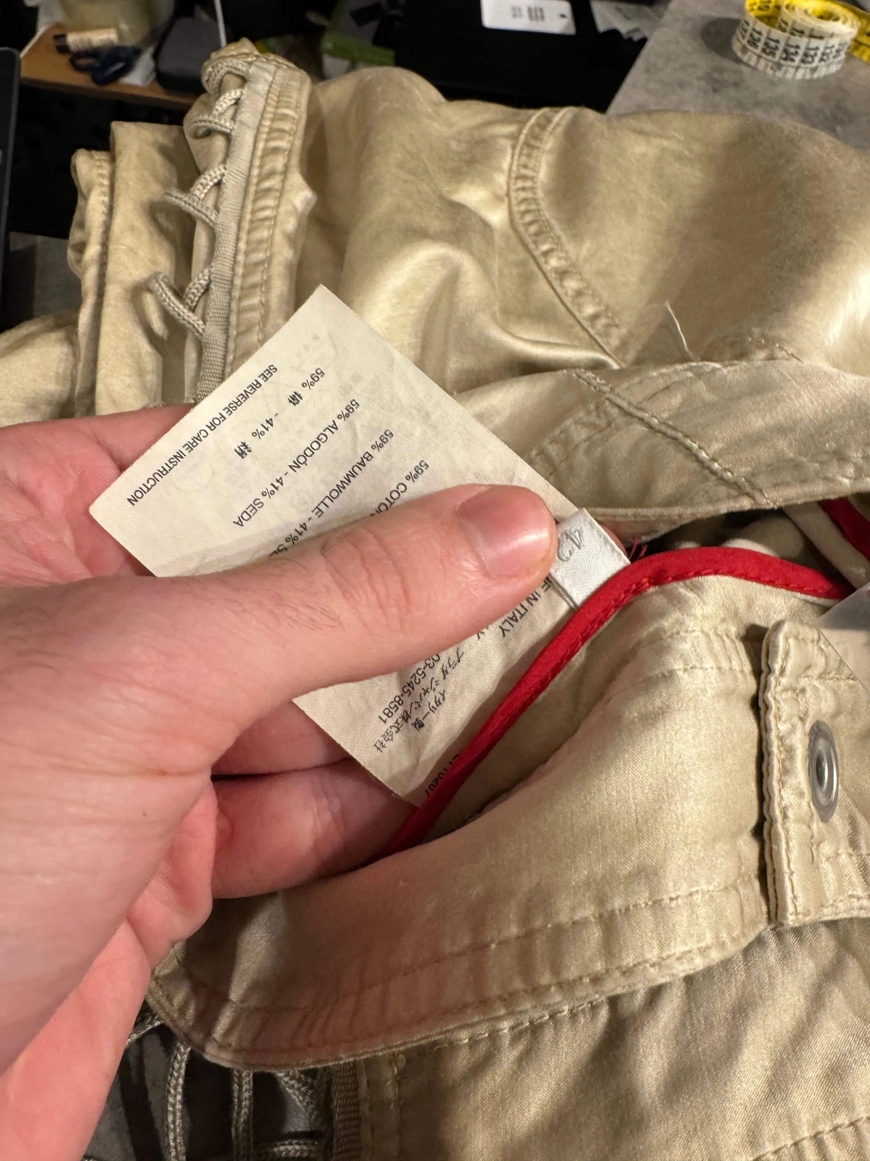 A/W1999 Prada zipper laced astro biker cargo pants