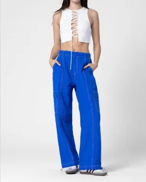 Baldwin Utility Cargo Pants In Royal