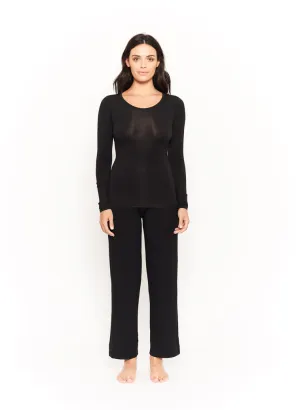 Bamboo Lounge Pant - Black