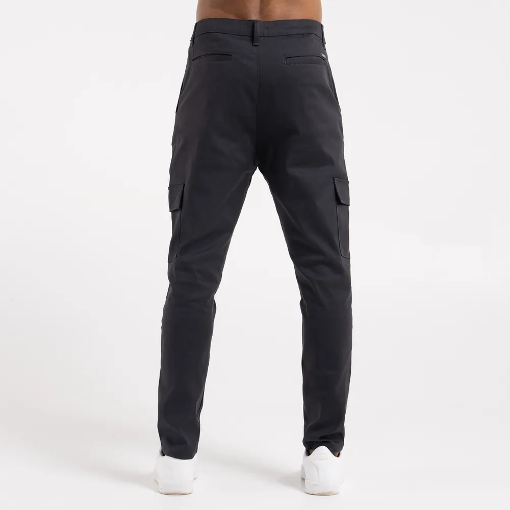 Bee Inspired Felipe Cargo Pants Charcoal