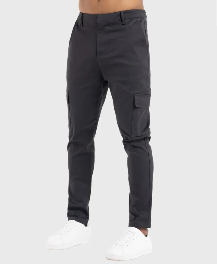 Bee Inspired Felipe Cargo Pants Charcoal
