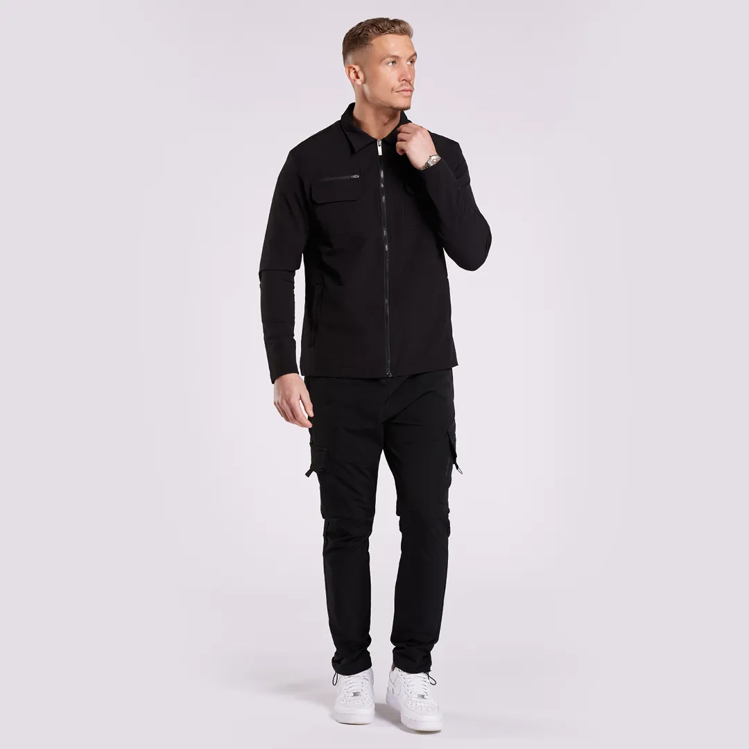 Bee Inspired Guardiola Cargo Pants Black