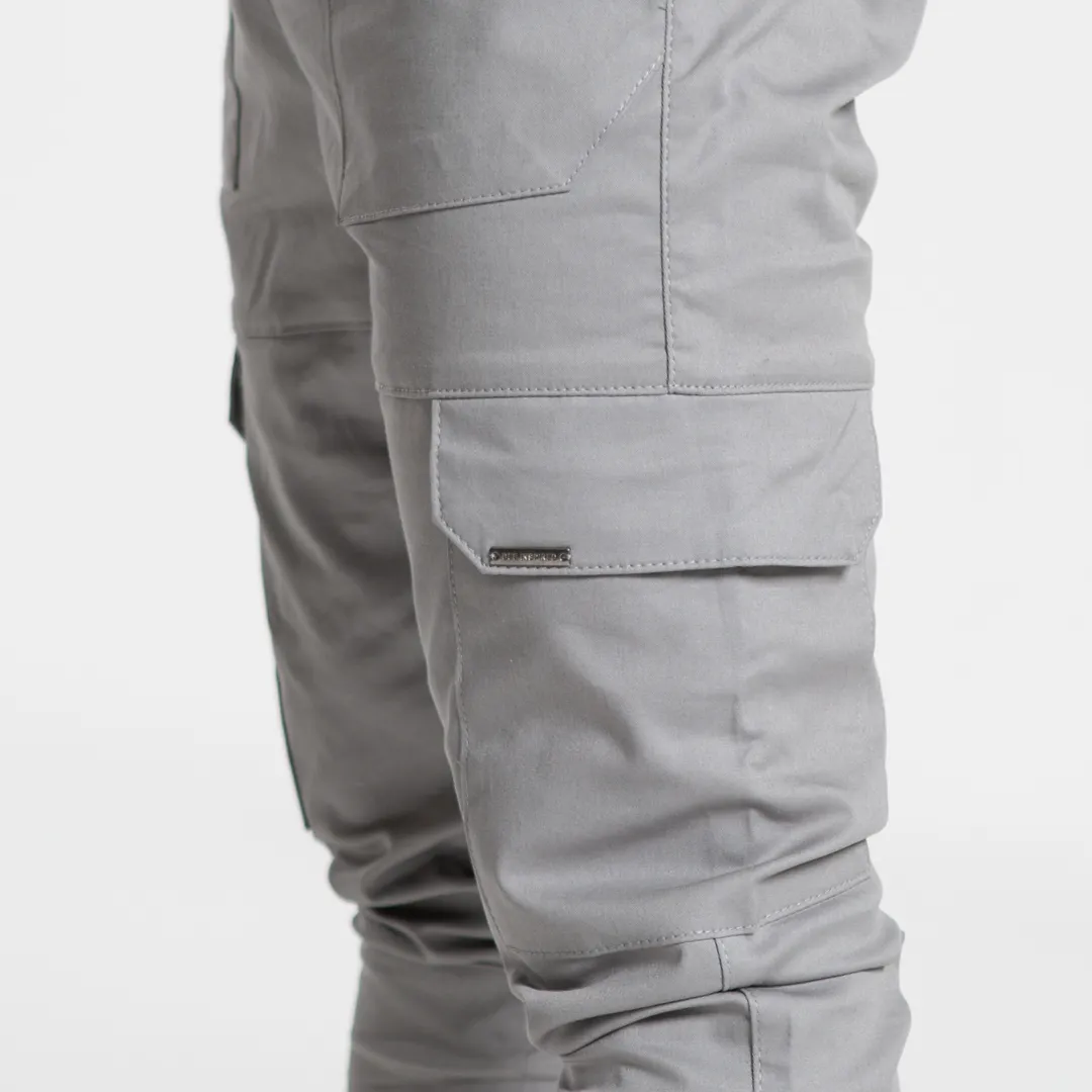 Bee Inspired Lyndon Cargo Pants Grey