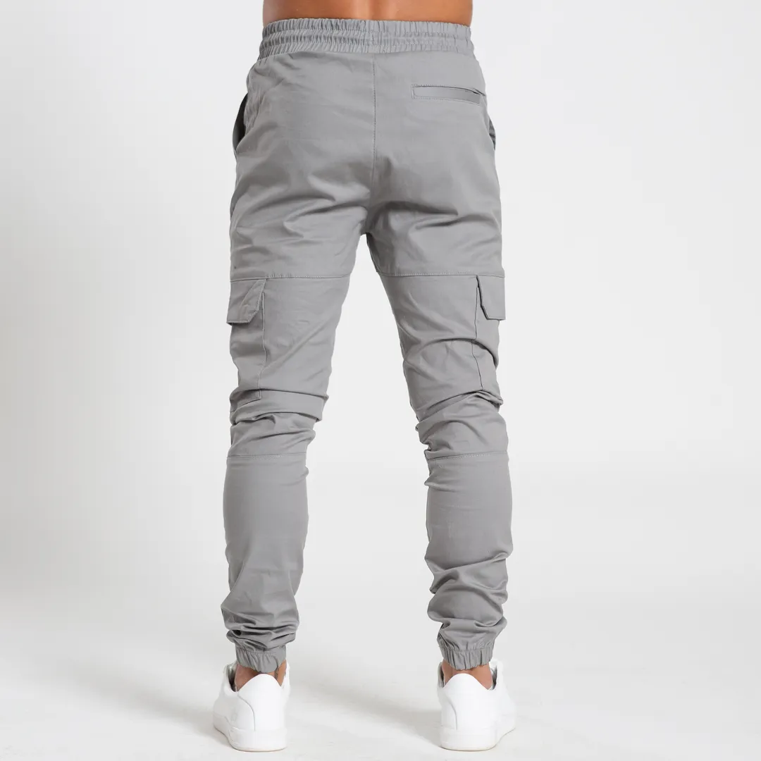 Bee Inspired Lyndon Cargo Pants Grey