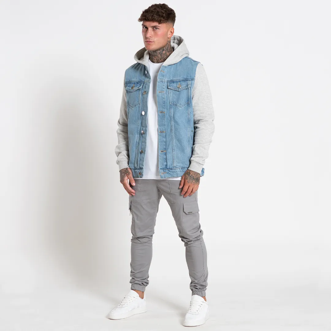 Bee Inspired Lyndon Cargo Pants Grey