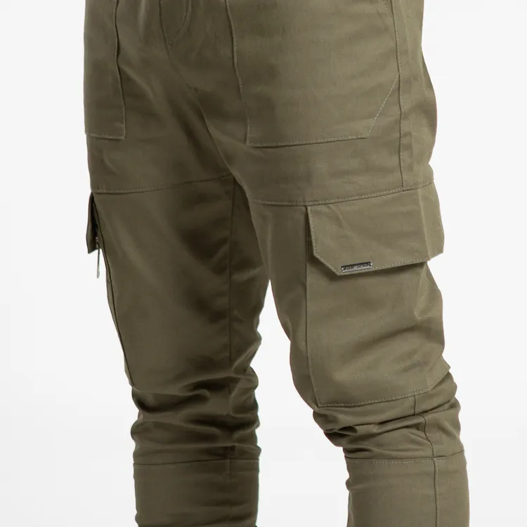 Bee Inspired Lyndon Cargo Pants Khaki
