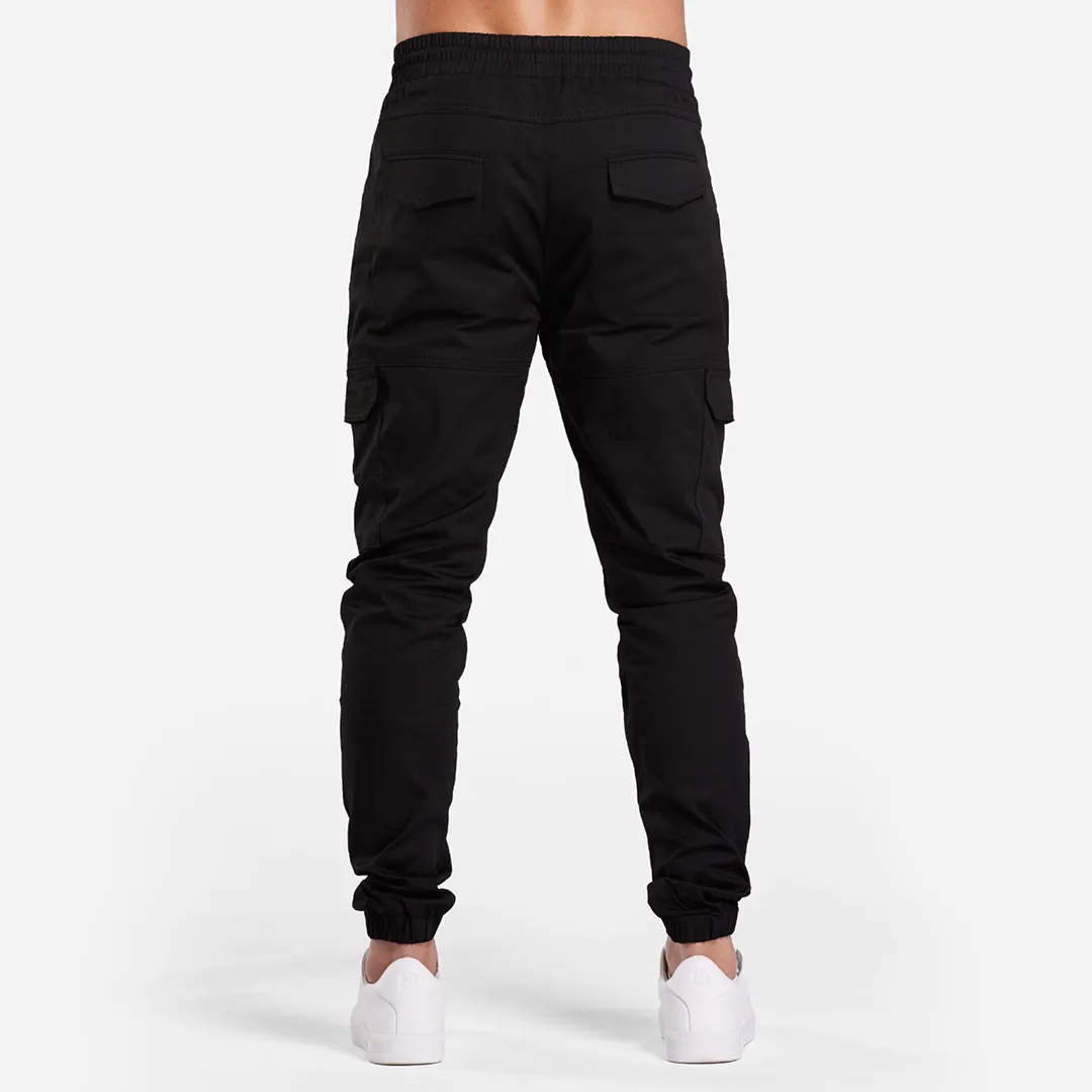 Bee Inspired Rivero Cargo Pants Black