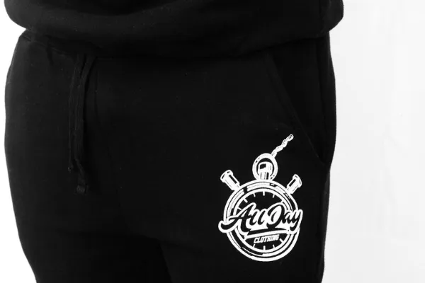 Black All Day Sweatpants