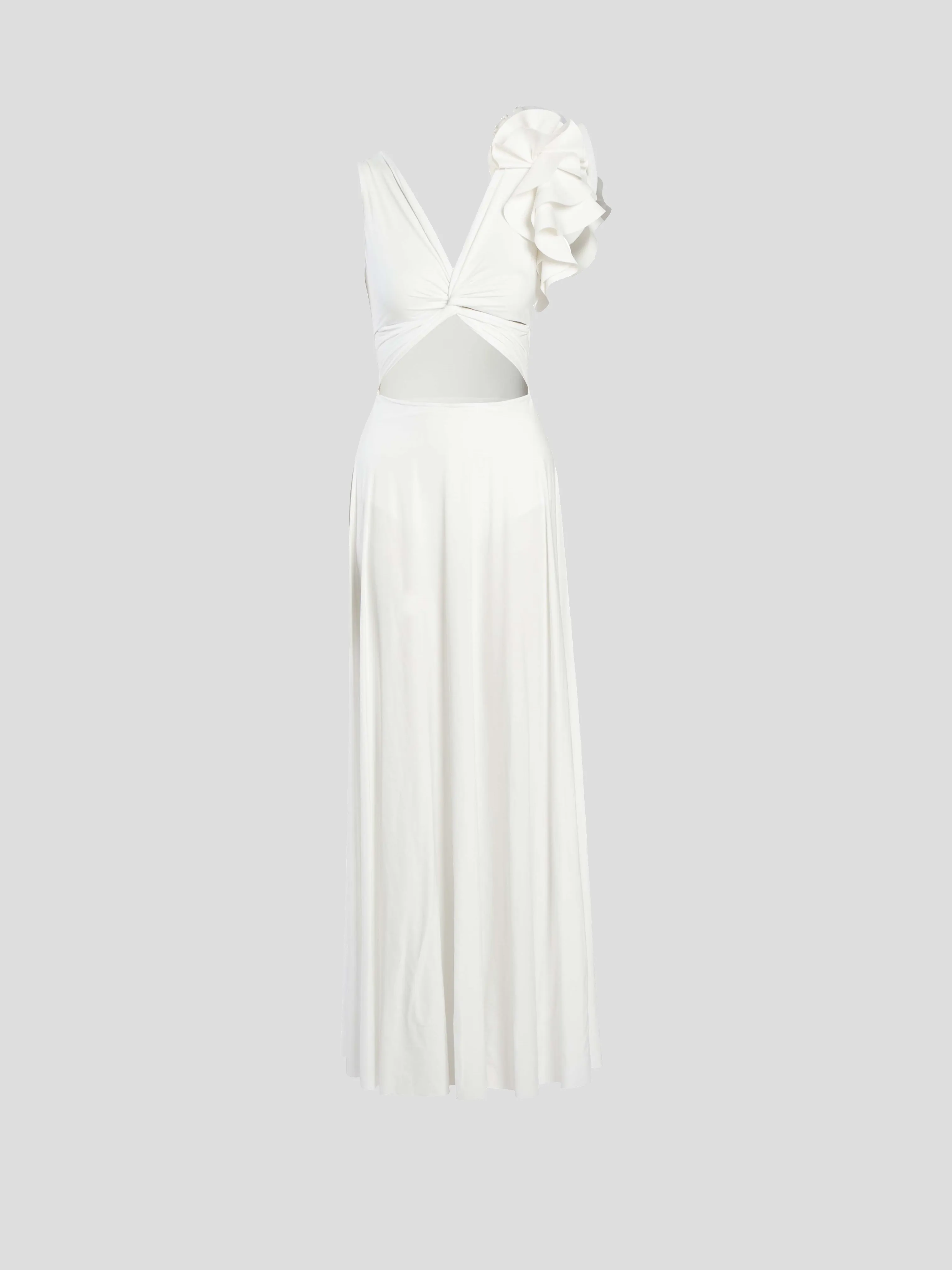 Blanca Off White Reversible Maxi Dress