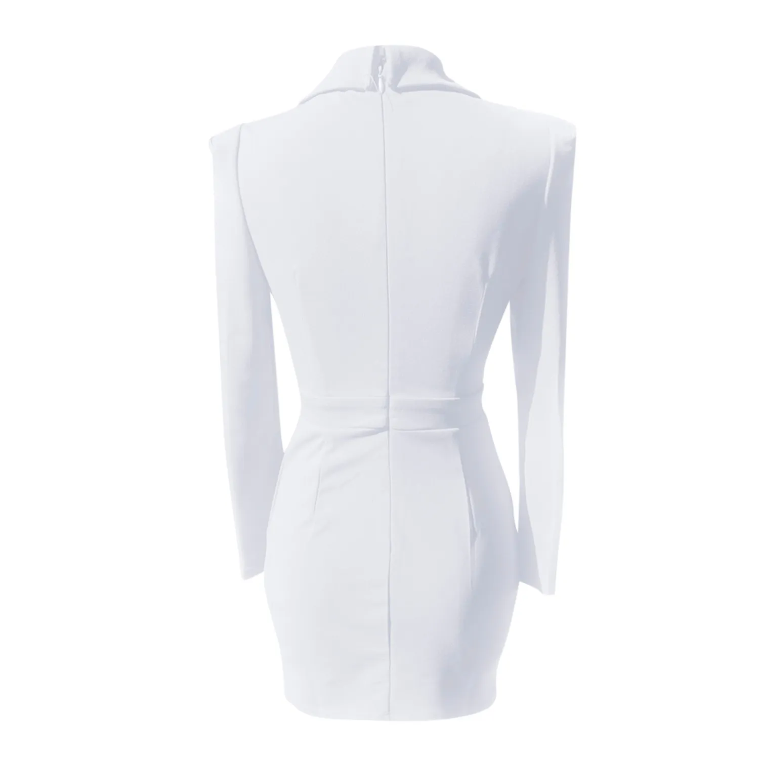 BlazerGrove™ | Women's Tailored Long Sleeve Blazer Dress | Structured Fit, Premium Fabric, Professional Style