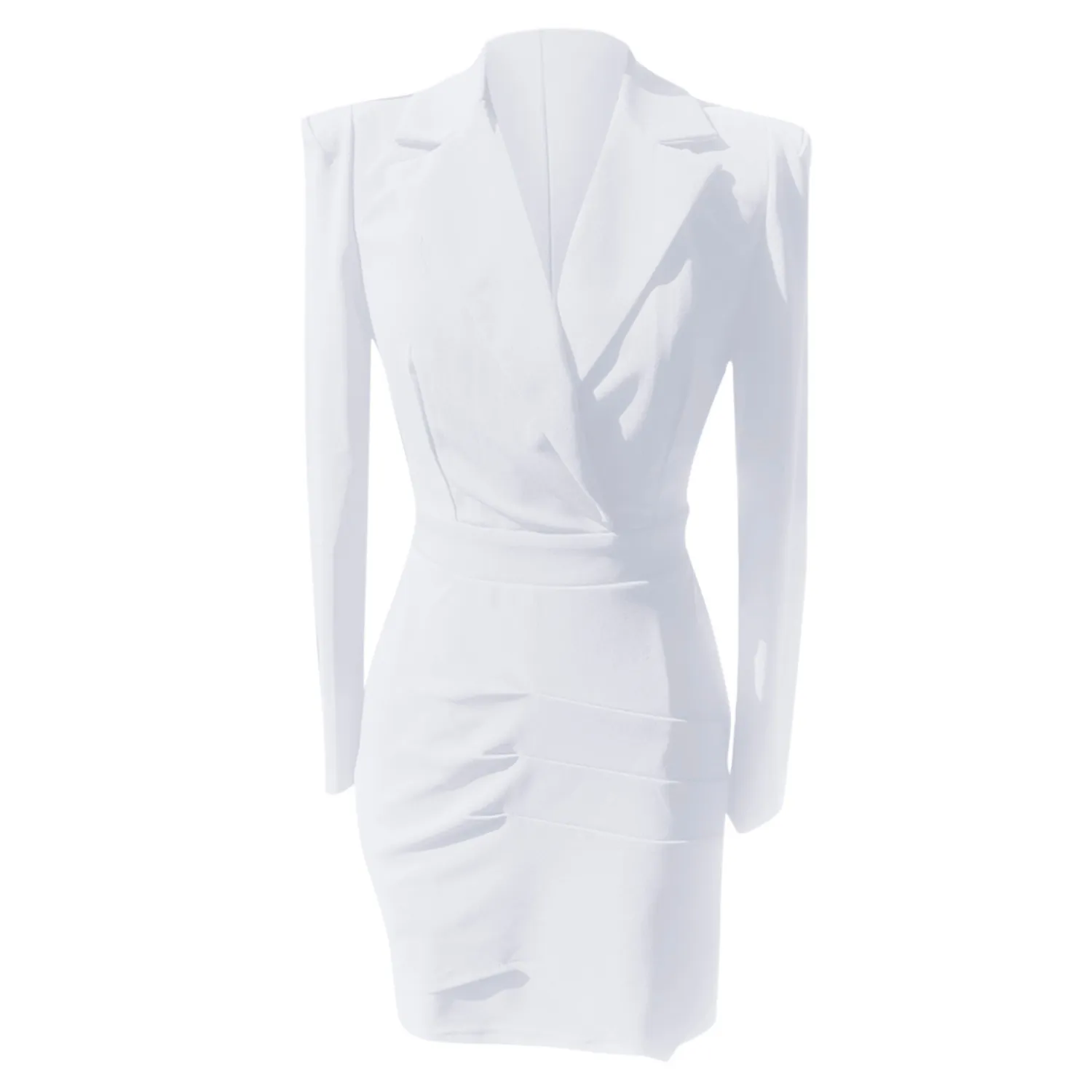 BlazerGrove™ | Women's Tailored Long Sleeve Blazer Dress | Structured Fit, Premium Fabric, Professional Style