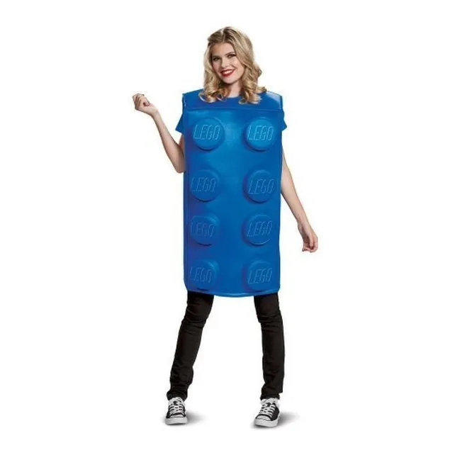 Blue Brick Adult Costume