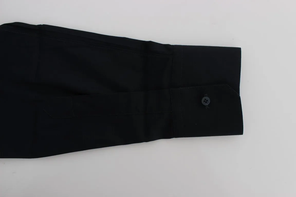 Blue Cotton GOLD Slim Fit Dress Shirt