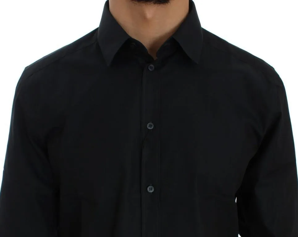 Blue Cotton GOLD Slim Fit Dress Shirt