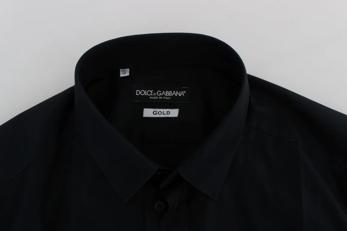Blue Cotton GOLD Slim Fit Dress Shirt