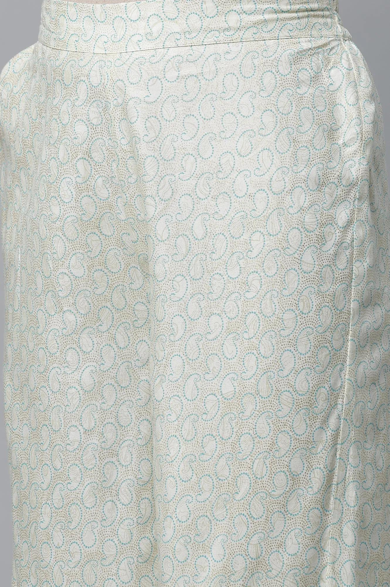 Blue Festive kurta and Palazzo Set