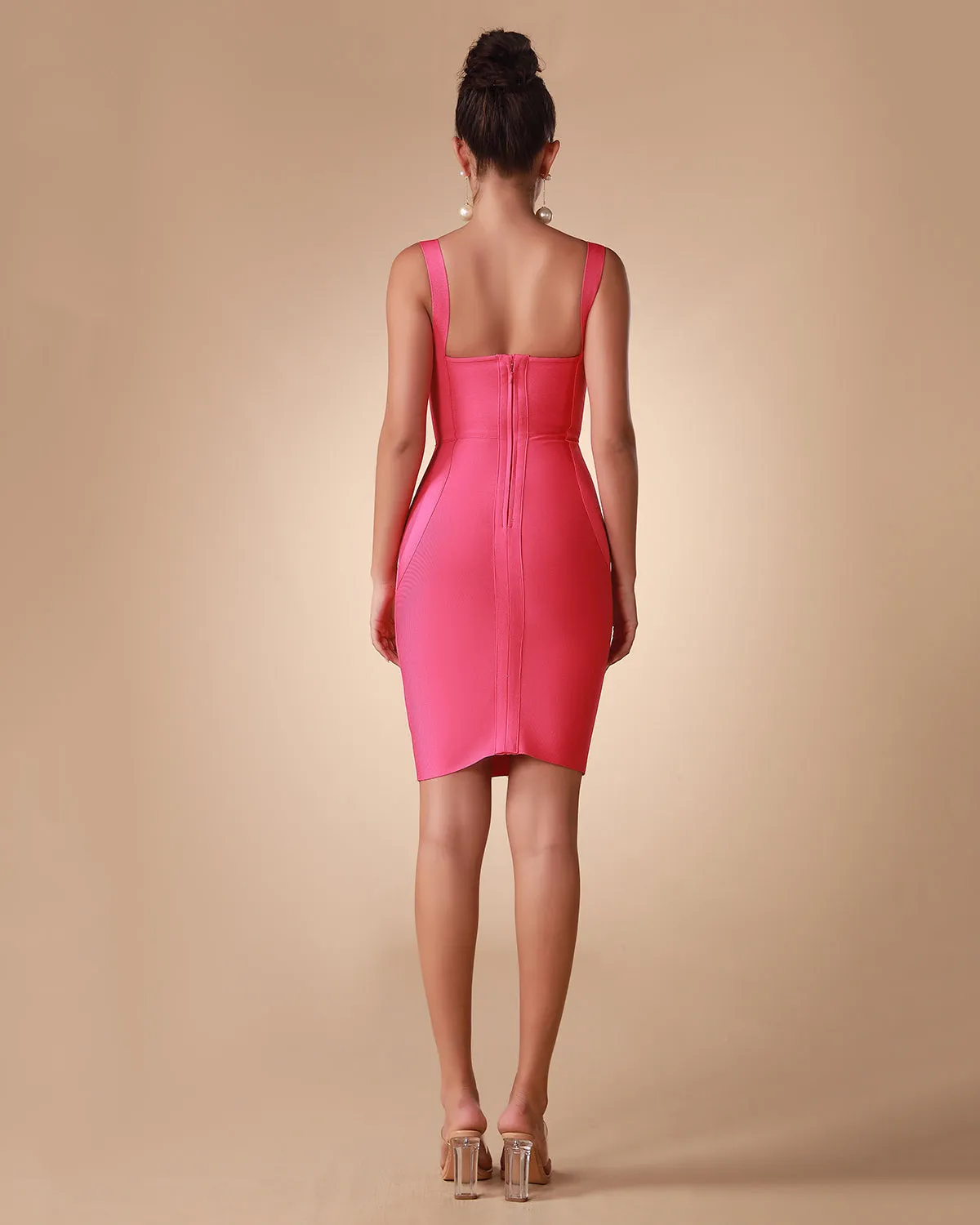 Blush Rose Classic Bandage Dress