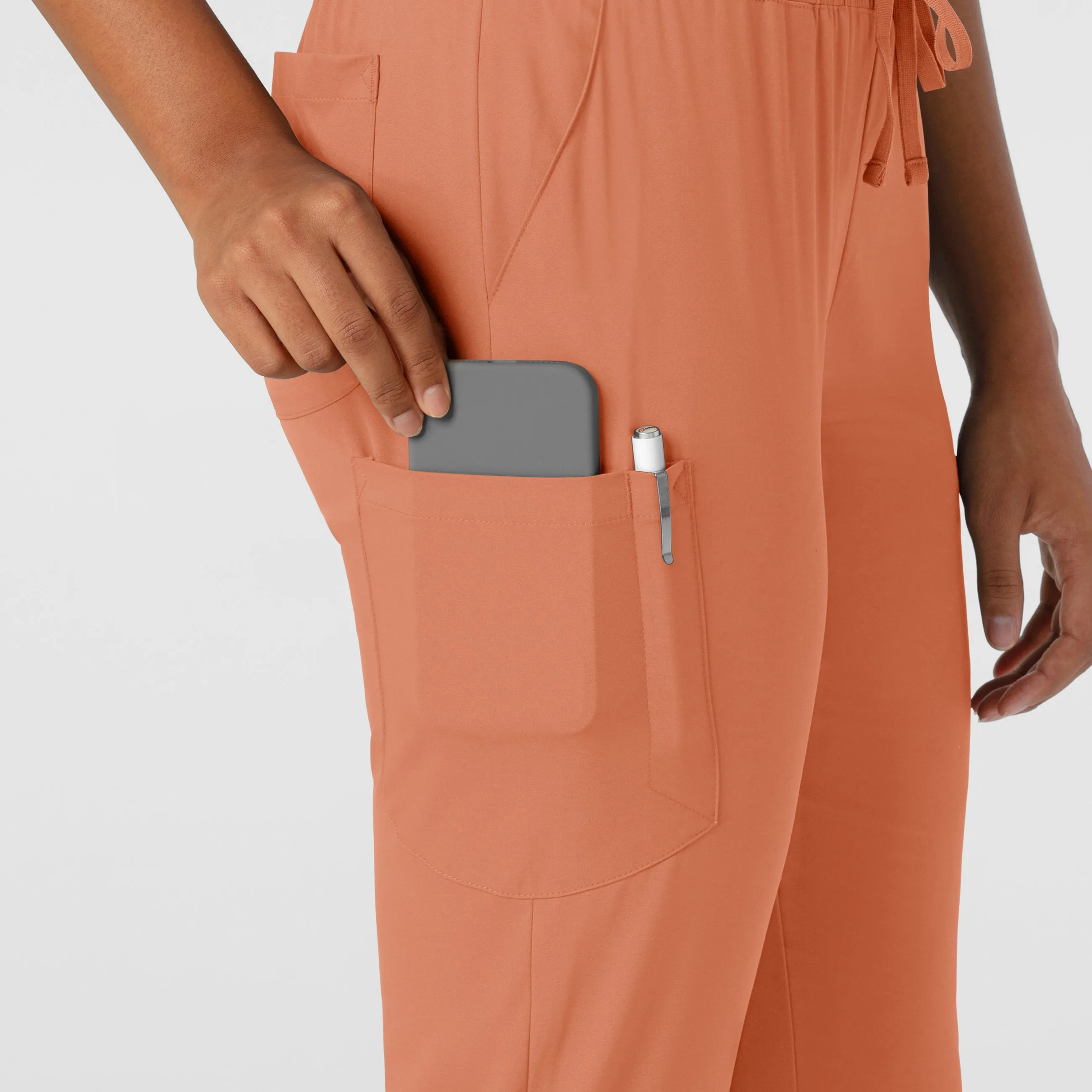 Boundless 5151 Jogger Scrub Pants Terracotta